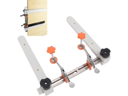 Conjunto De Gabarito Para Corrediças Gaveta, Ferramenta Precisa Para Instalação De Gavetas Em Armários Com 2 Grampos