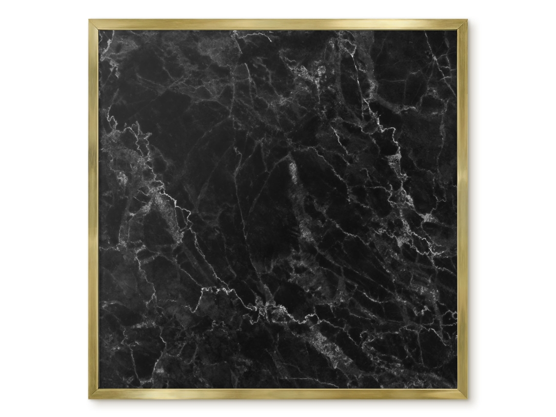 Magnetic Wall Board Beige Marble For The Office Espelharte (50x50 Cm)