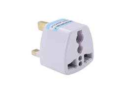 Adaptador De Tomada Conversão Com Especificação Britânica 10a 1000w, Seguro E Compatível Com Viagens