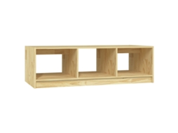 Mesa de Centro 110x50x34 Cm Madeira de Pinho Maciça MAISON EXCLUSIVE