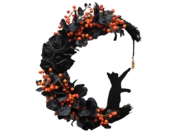 Guirlanda de Rosas Góticas para Halloween LAXISCREED