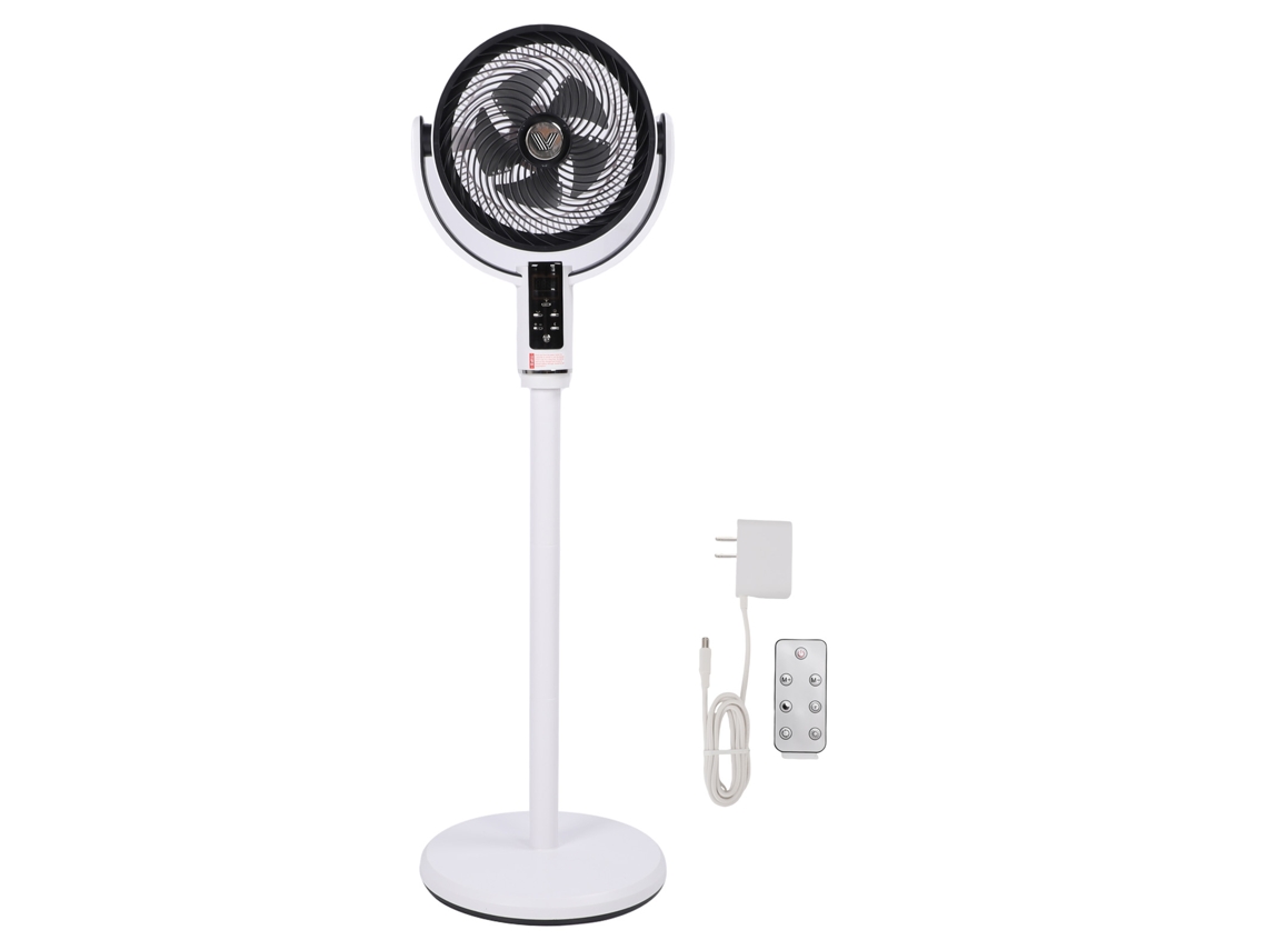 Ventilador De Piso Oscilante Laxiscreed Com Oscilação Automática E Timer De 10h