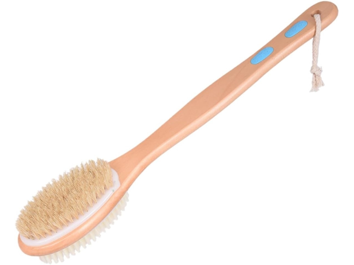 Lurelia Escova De Silicone Para Costas, Silicone Macio, Cabo Longo E Dupla Face, Rotina Spa Confortável