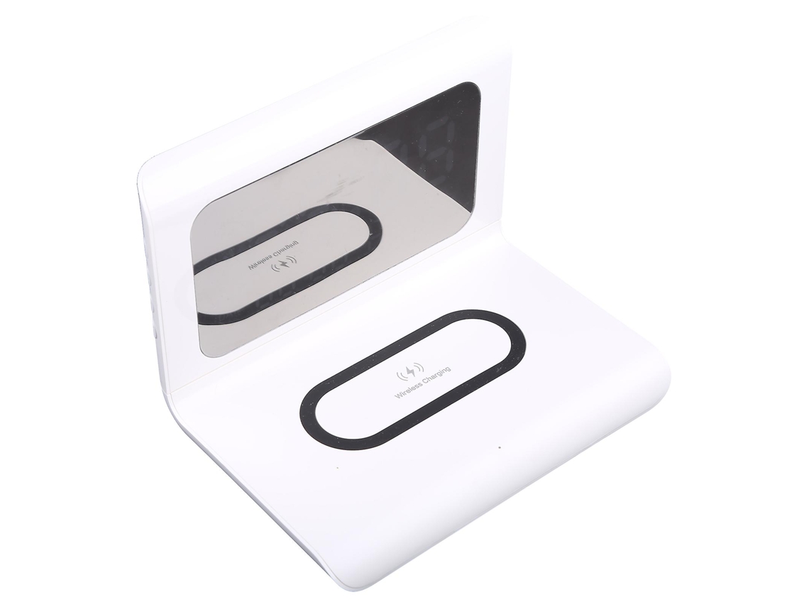 Carga Rápida Sem Fio Multifuncional Do Celular 10W 3 em 1 com Despertador ALLINLESS