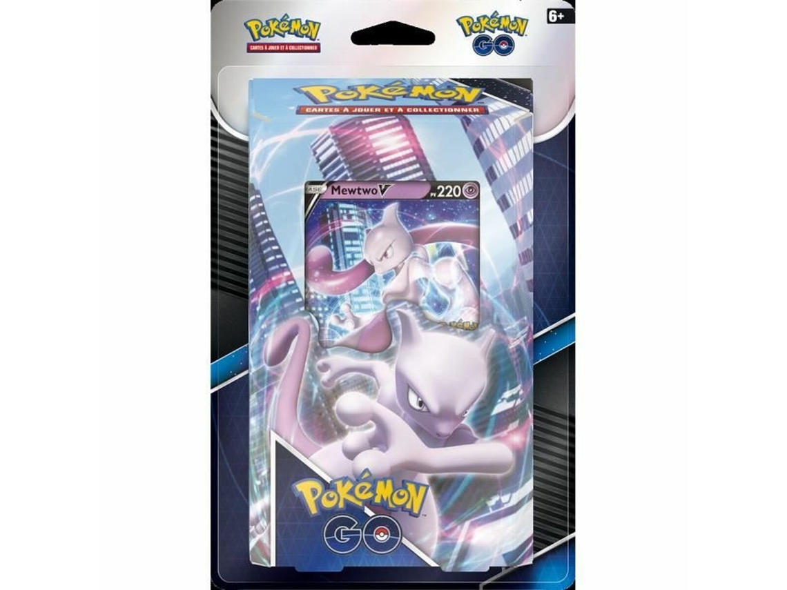 Jogo de Cartas Pokémon Go Mewtwo-V Fr (Idade Mínima Recomendada: 6 Anos)