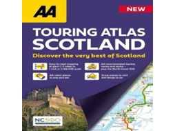 Livro AA Touring Atlas Scotland de AA Publishing (Inglês)
