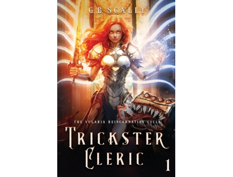 Livro Trickster Cleric de G B Scally (Inglês)