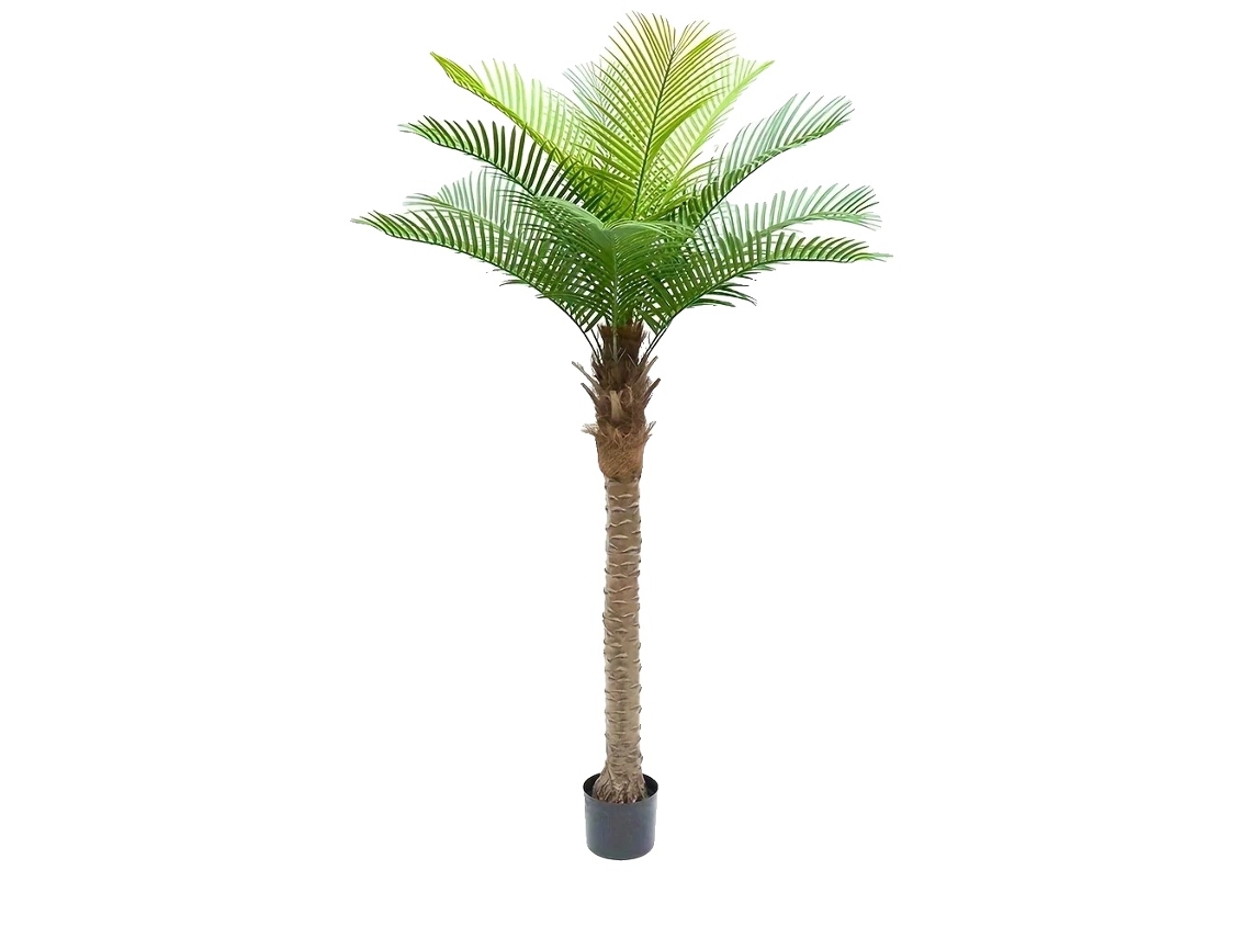 Árvore De Coco Artificial, Design Realista, Manutenção Fácil, Verde