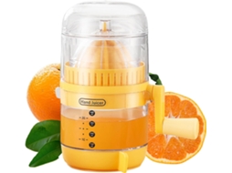 Espremedor De Citrinos Manual Com Manivela, Para Limão E Laranja, Com Recipiente Graduado De 400 Ml, Portátil, Para Uso Doméstico E Ao Ar Livre
