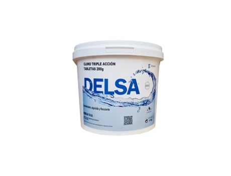 Pastilhas de Cloro Isso DELSA200Gr 5Kg