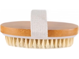Escova De Banho Multifuncional Em Madeira Natural Para Massagem Suave Da Pele, Escova De Limpeza Portátil E Durável