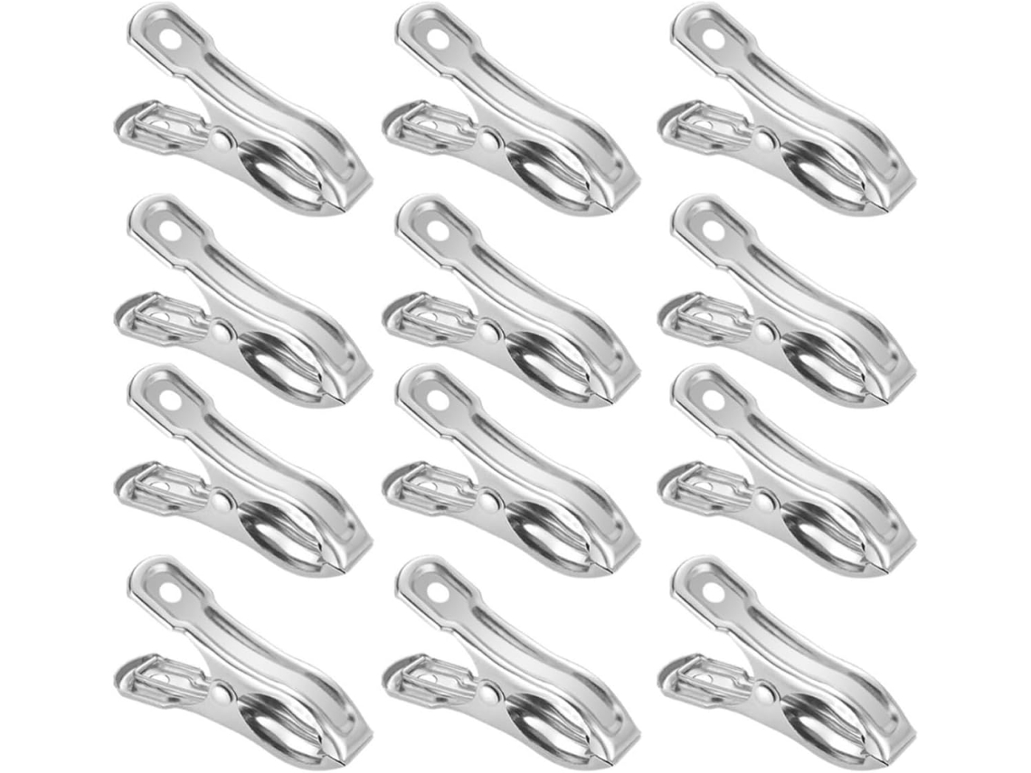 Clips de ventilação Shineofi em aço inoxidável, 20 unidades, para fogões, fixação forte e multifuncional para cobertura.