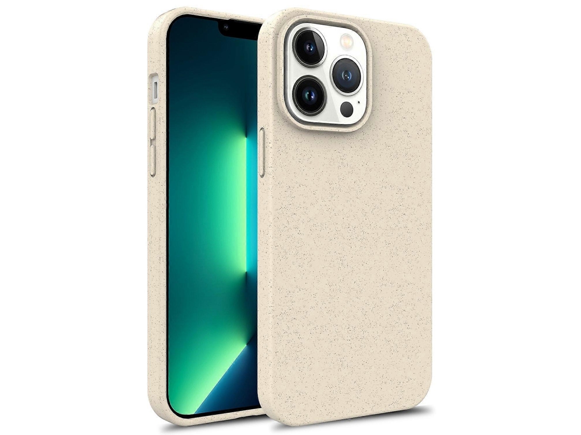 Capa Híbrida Biodegradável De Palha De Trigo E Tpu Para Iphone 16 Pro Max