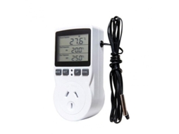 Controlador de temperatura 16A 230V com grande visor LCD, termostato digital para tapete de aquecimento (plugue UE)