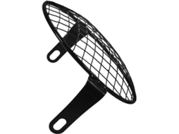 Protetor De Farol Retrô Em Tela Metálica Para Motocicletas, Compatível Com Diversos Modelos, Robusto.