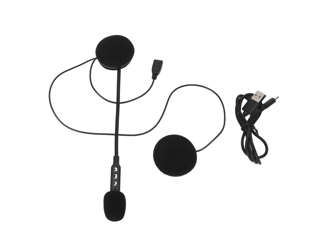Auriculares Bluetooth para Casco de Motocicleta, con Cancelación de Ruido y Gran Capacidad de Batería | S/MARCA