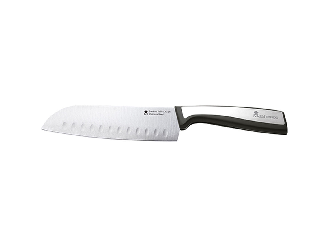 Faca Santoku MASTERPRO Sharp Aço Inoxidável 17 5 Cm