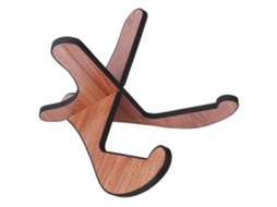 Lurelia Suporte De Madeira Para Guitarra, Guitarra Acústica, Ukulele E Violino, Portátil, Aço, Madeira Clara