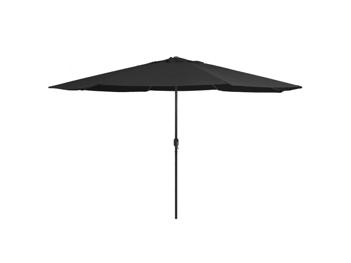 Garden Parasol, Garden Parasols Vidaxl Preto Tecido (n/a)