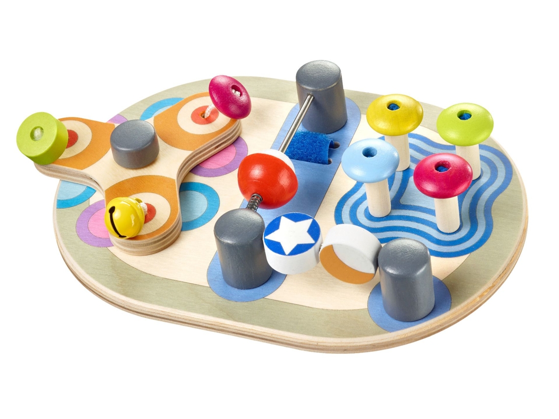 Jogo Didático SELECTA Madeira - Amarelo - 21 cm)
