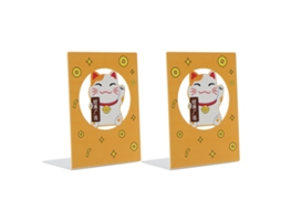 Peças Suportes De Livros De Metal Estáveis Para Mesa Apoio De Prateleiras Para Casa Escritório Gato