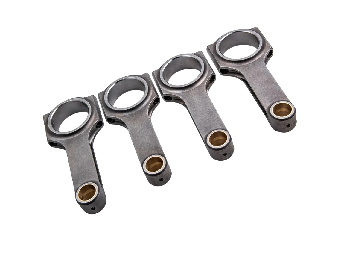 Bielas, Aço Forjado 4340, Compatíveis Com Fiat Abarth 850, Comprimento Central 117mm, Diâmetro Da Extremidade Grande 43,62mm, Diâmetro Da