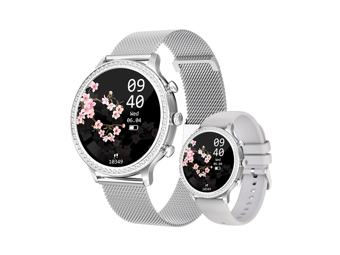 Smartwatch Yizhood I70 1.32 Inch Chamada Bluetooth Ip67 Impermeável (android E Ios Prata)
