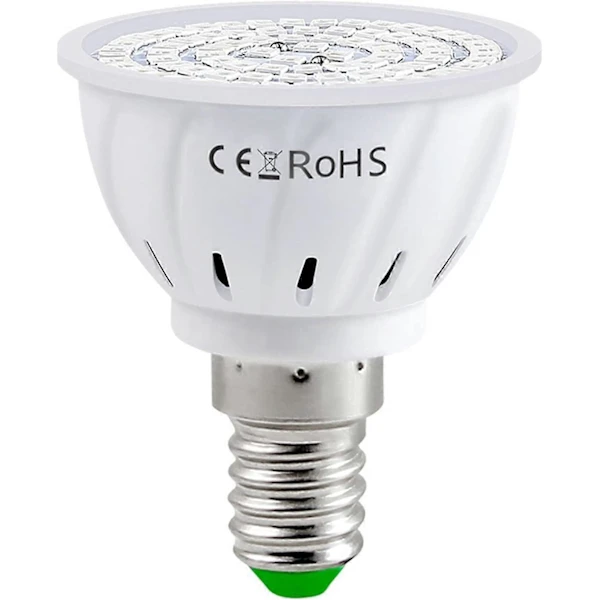 Lâmpada Led Para Cultivo Em Ambientes Internos, Soquete E14, Ideal Para Mudas, Suculentas Hidropónicas, Flores, Vegetais E Estufas Aquaforge