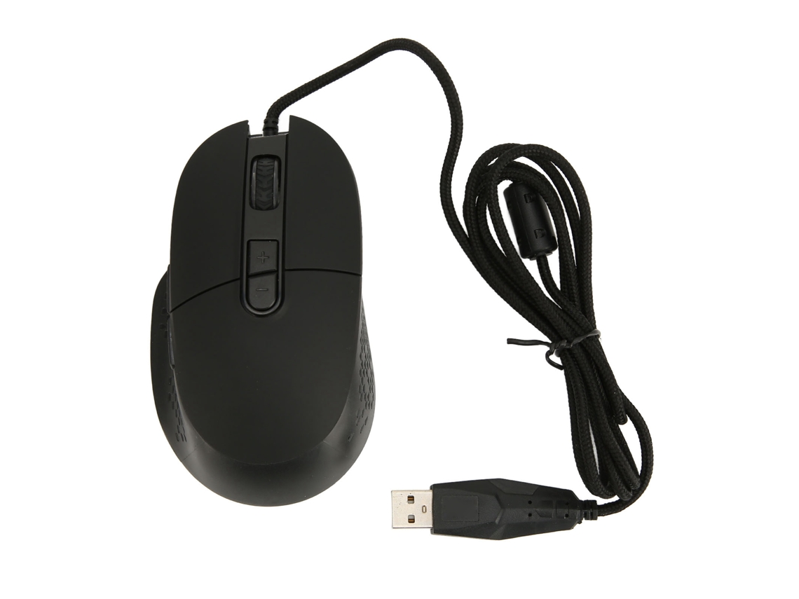 Mouse Gamer com Fio M63 6400 Dpi RGB Backlit 8 Botões Programáveis Usb para PC | S/MARCA