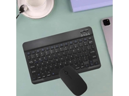Teclado Bluetooth Compatível Com Russo, Árabe, Coreano, Espanhol, Para Android, Samsung, Windows, Apple, Mac, Ipad. Everley891