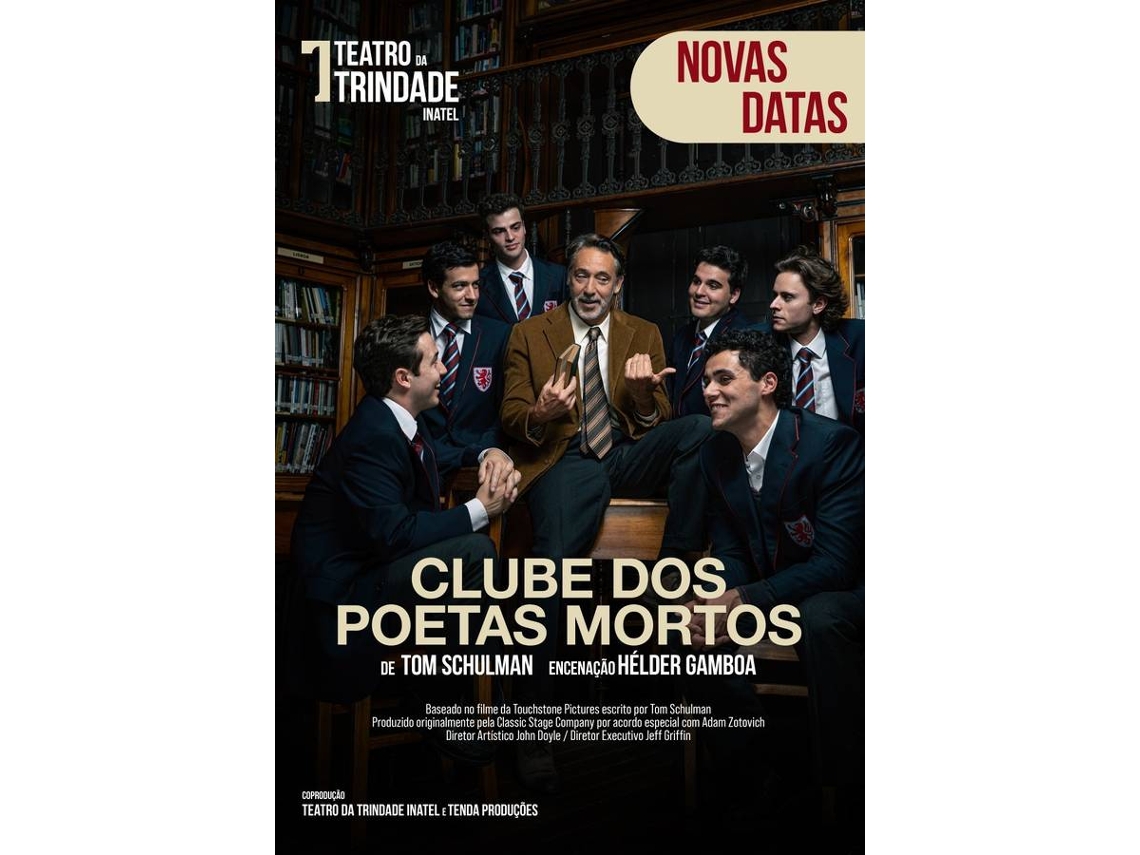 Bilhete CLUBE DOS POETAS MORTOS|LISBOA