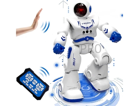Robo Espacial Telecomandado Brinquedo Didático Interativo Dança E Fala Onlike