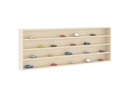 Vitrine de parede Bege 100 x 8,5 x 36 cm - Exclusiva da Maison