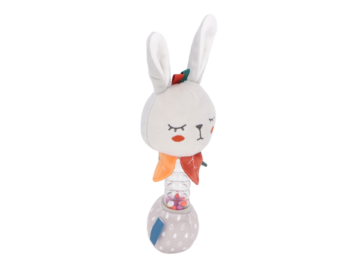 Primerox brinquedo Rastrilo Pelúcia Bebê Animal com Contas Vibrantes Soothing Sensory Type C