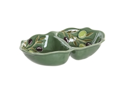 Tigela Home Esprit Verde Grés Cottage Com Relevo