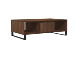 Mesa de Centro Carvalho Castanho MAISON EXCLUSIVE Derivados de Madeira 104x60x35 cm