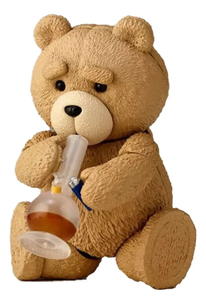 Novo Ted 2 Ursinho De Pelúcia Sujo Urso Bjd Figura De Ação Modelovayotoy