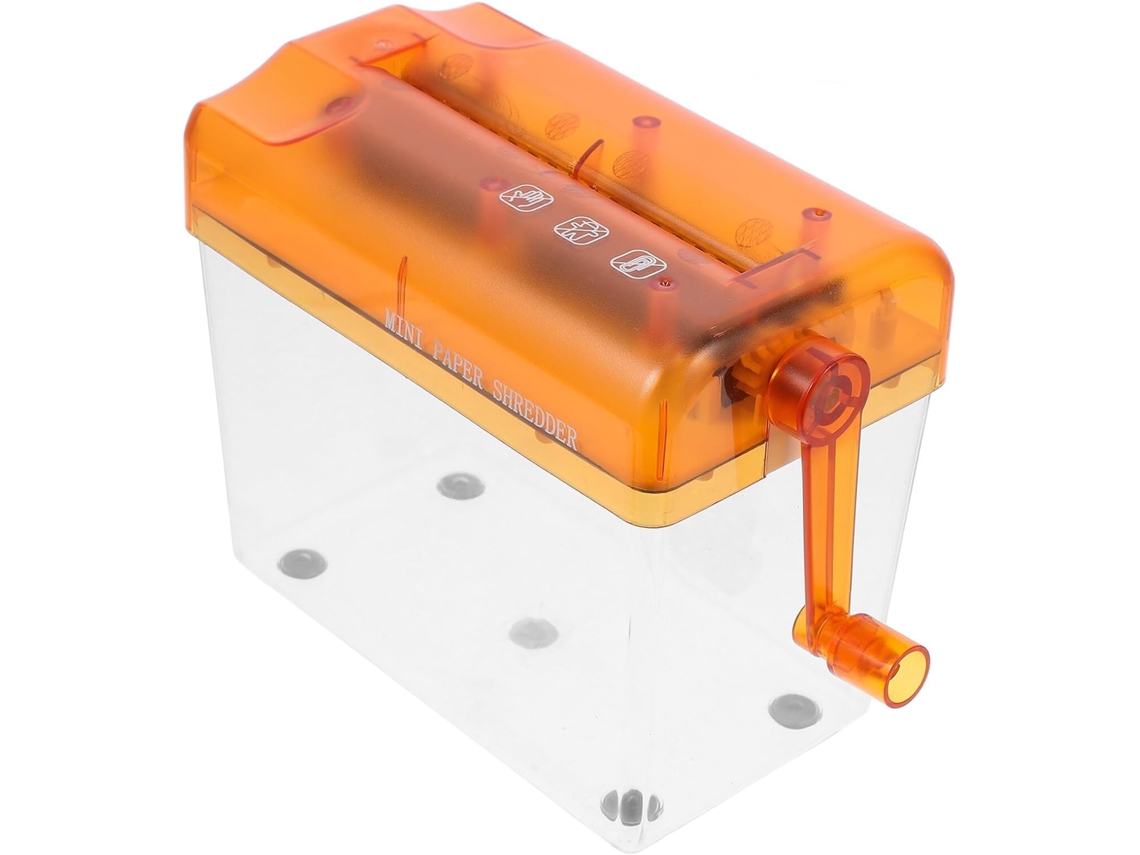 Mobestech Destructeur De Documents Manuel Mini Portable, Taille Compacte, Sans Alimentation