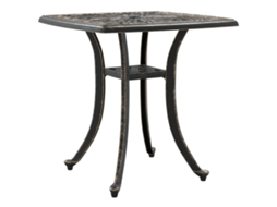 Garden Table, Garden Tables Vidaxl Marrom Alumínio (n/a)
