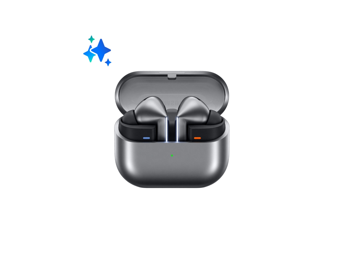 Auriculares Stereo Tws Dentro Oído Llamadas Música Usb para Samsung True Wireless Bluetooth Prateado