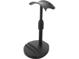 Bestoyard Support Et Antidérapant Noir En Plastique Et Téléphone Portable Casque Portable Double Fente Pour