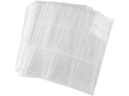 Solustre Pochettes Organize Feuilles Transparentes Para Álbum 50 E Foto Proteja Plástico Para Coletar Você
