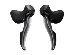 Alavanca de Freio Ajustada com Câmbio Claris R2000 Preto 3 X 8Sshimano