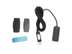 Teclado Personalizado De Design De Braille Usb Com 3 Teclas Chave E Programação De Macro Para Trabalho E Jogos Preto