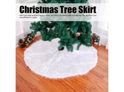 Capa de base para saia de árvore de Natal de pelúcia para decorações de Natal e ano novo (150 cm) VINGVO