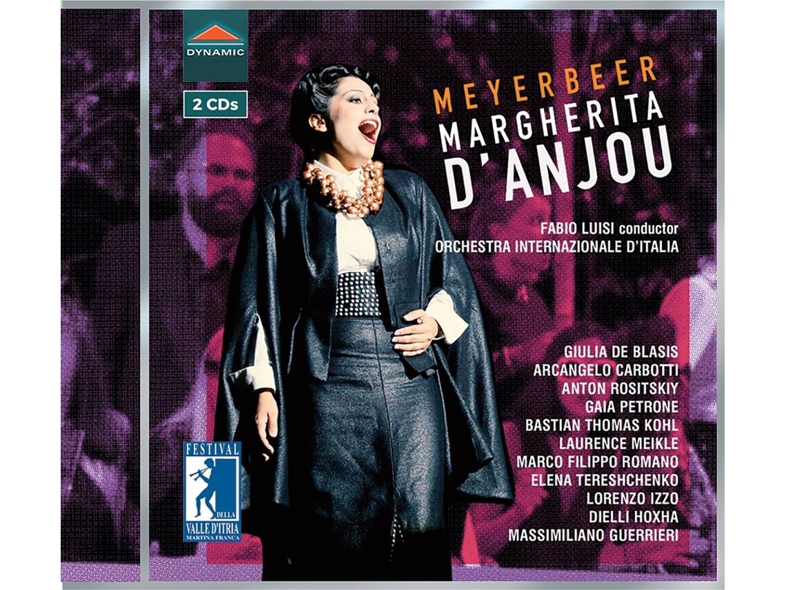 CD De Blasis/Rositskiy/Petrone/Romano/Luisi/+ - Margherita d'Anjou (2CDs)
