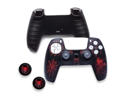 Capa Comando Para Ps5 Capa De Silicone Antiderrapante Para Controle De Videogame Com Capa Para Joystick (preta) Cuich