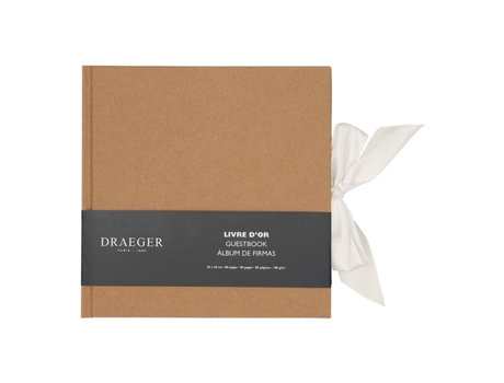 Kraft Guest Book 80 Páginas 20 X 20 Cm Toga