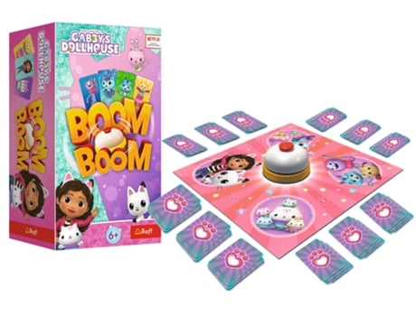 Jogo De Família Boom Boom Cat House Gabi Trefl 02548 Trefl Gry
