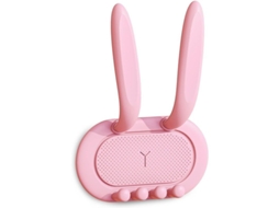 2026-ganchos Adhesivos Com Design De Coelho, Suporte Para Escovas De Dentes, Ganchos De Parede (rosa)